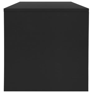Galleria Design Coffee Table Black 100x40x40 cm Engineered Wood