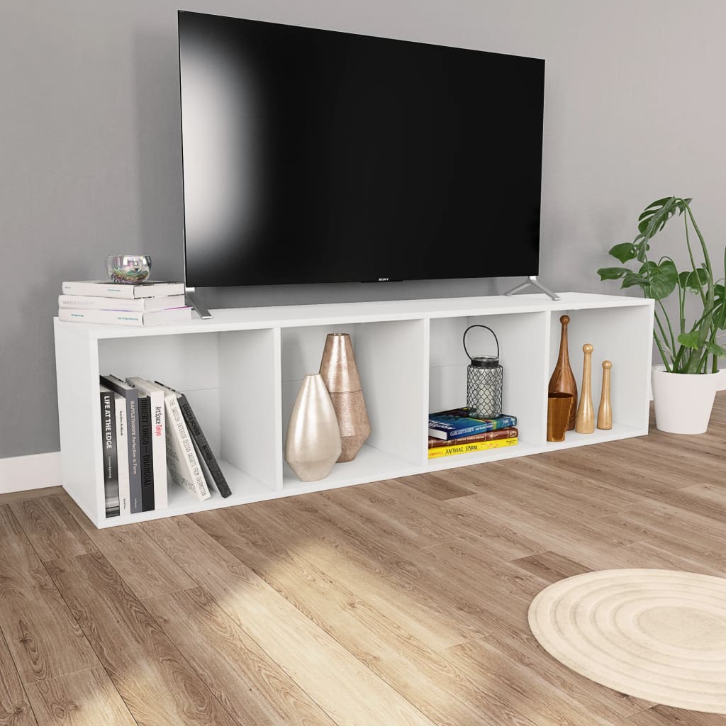 Galleria Design Book Cabinet/TV Cabinet Black 36x30x143 cm Engineered Wood