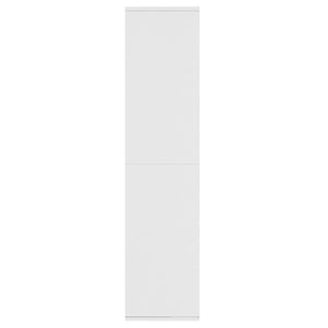 Galleria Design Book Cabinet/Sideboard White 66x30x130 cm Engineered Wood