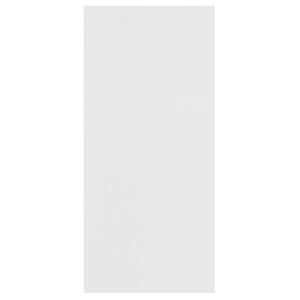 Galleria Design Book Cabinet/Sideboard White 66x30x130 cm Engineered Wood