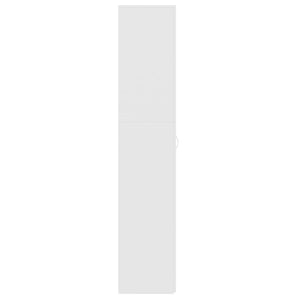 Galleria Design Shoe Cabinet White 80x35.5x180 cm Engineered Wood
