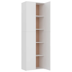 Galleria Design Office Cabinet White 60x32x190 cm Engineered Wood