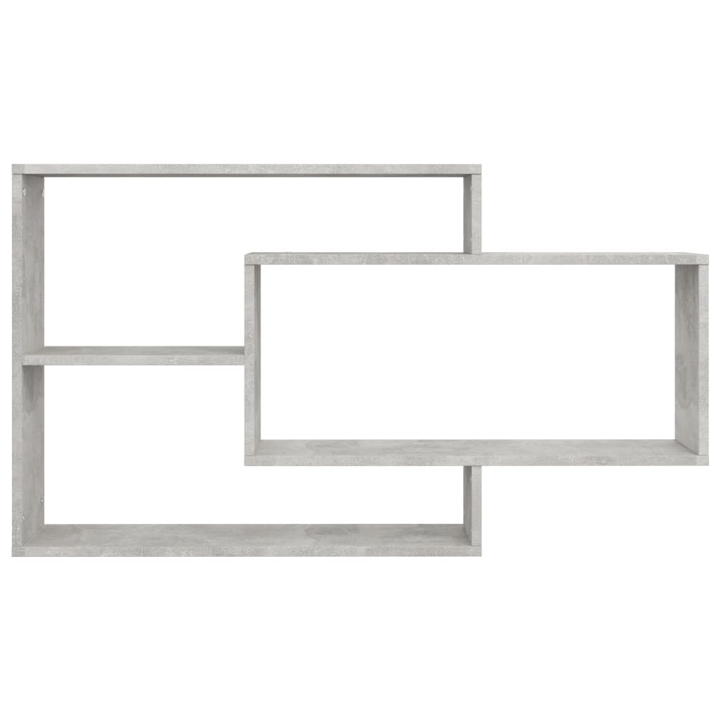 Galleria Design Wall Shelf Concrete Grey 104x20x58.5 cm Engineered Wood