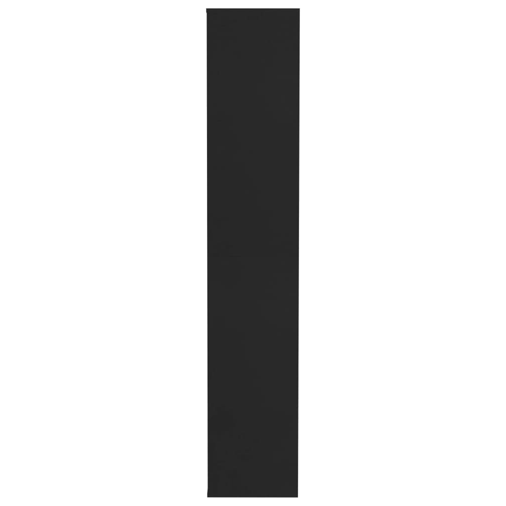 Galleria Design Shoe Cabinet Black 54x34x183 cm Engineered Wood