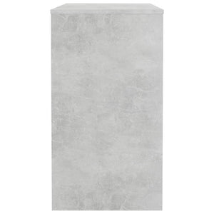Galleria Design Desk Concrete Grey 90x40x72 cm Engineered Wood