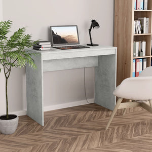 Galleria Design Desk Concrete Grey 90x40x72 cm Engineered Wood