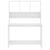 Galleria Design Desk with Shelf White 110x45x157 cm Engineered Wood