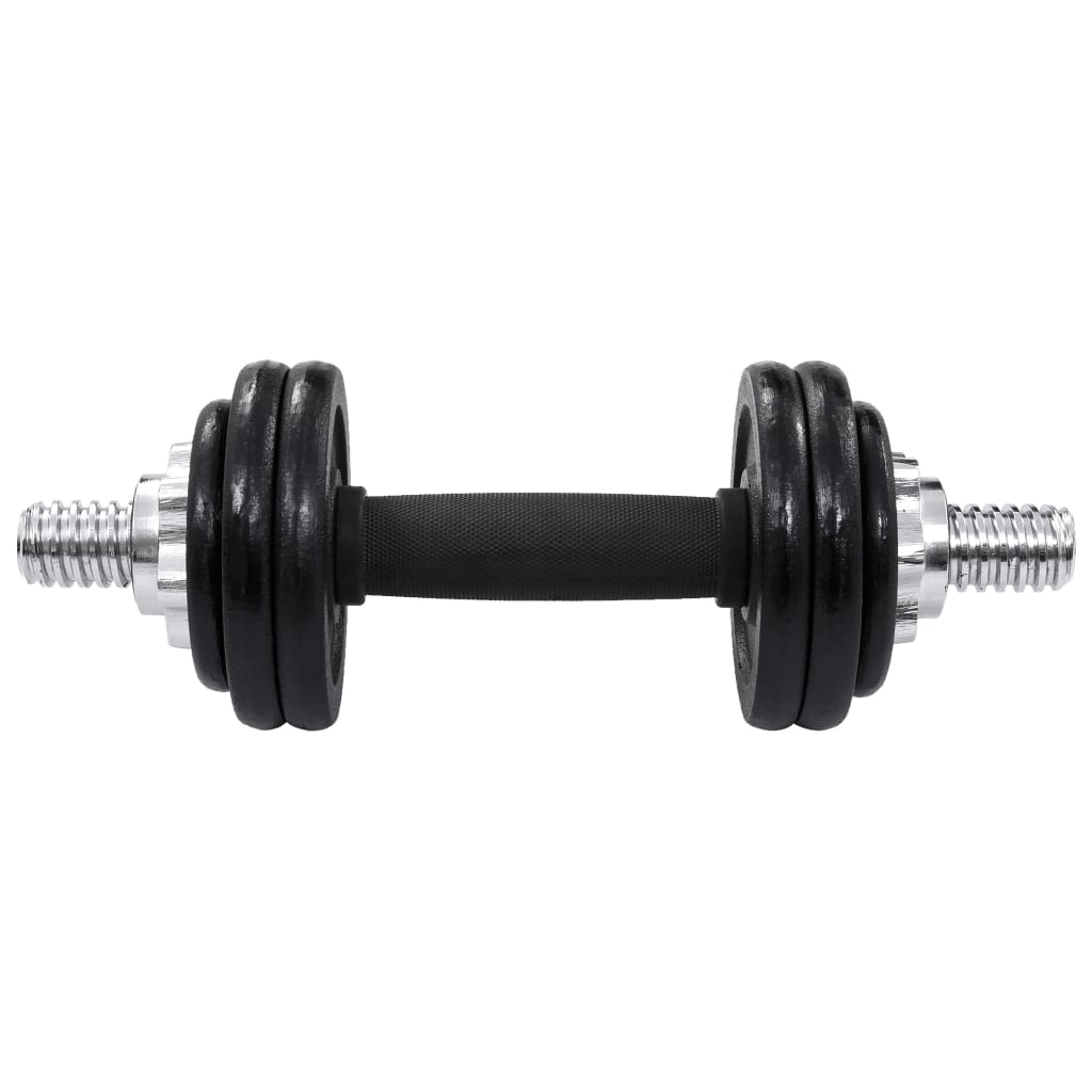 Galleria Design 19 Piece Dumbbell Set 15 kg Cast Iron