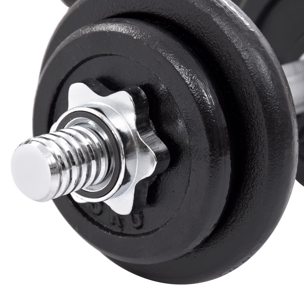 Galleria Design 15 Piece Dumbbell set 20 kg Cast Iron