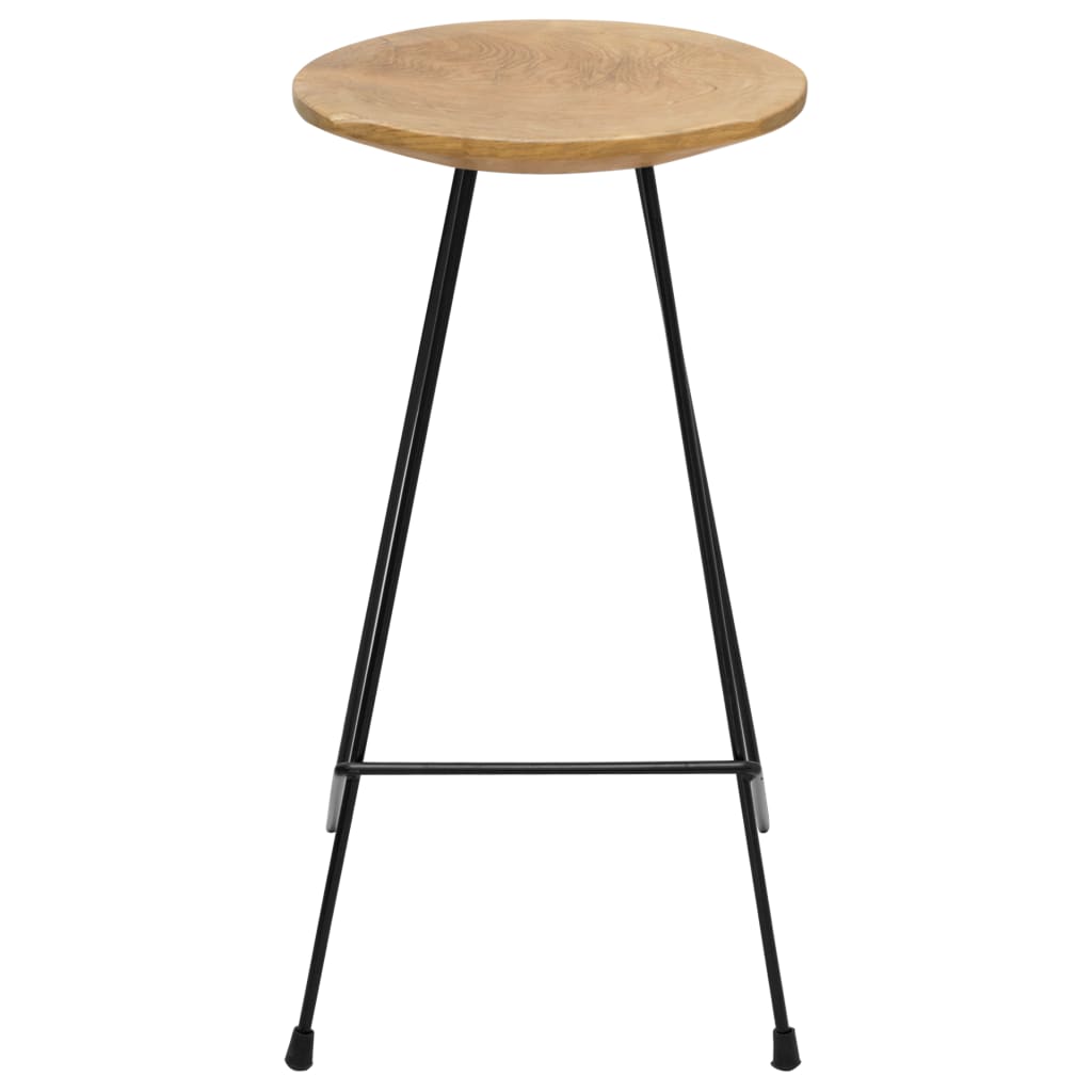 Galleria Design Bar Stools 2 pcs Solid Teak Wood