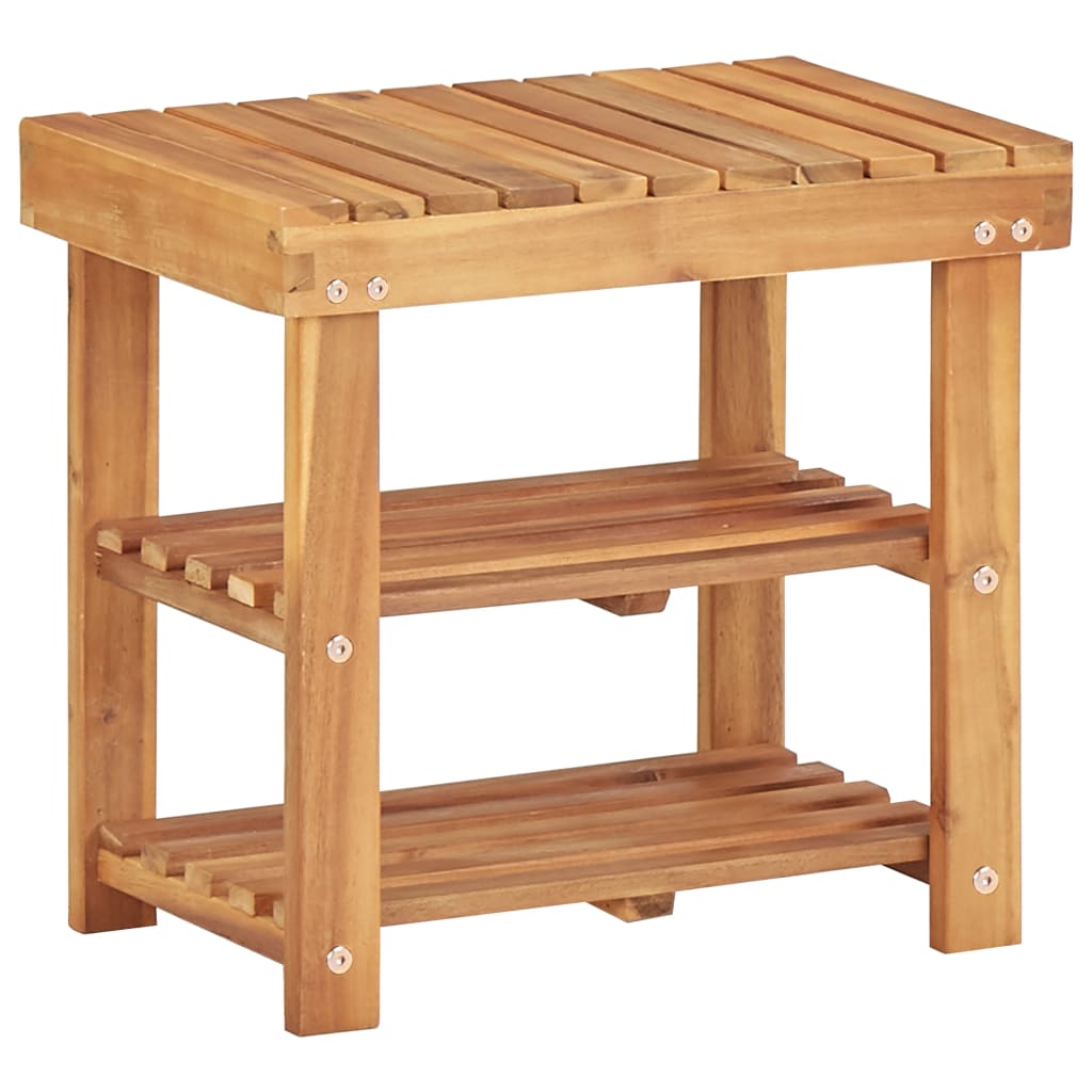 Galleria Design Shoe Rack 50x32x45 cm Solid Acacia Wood