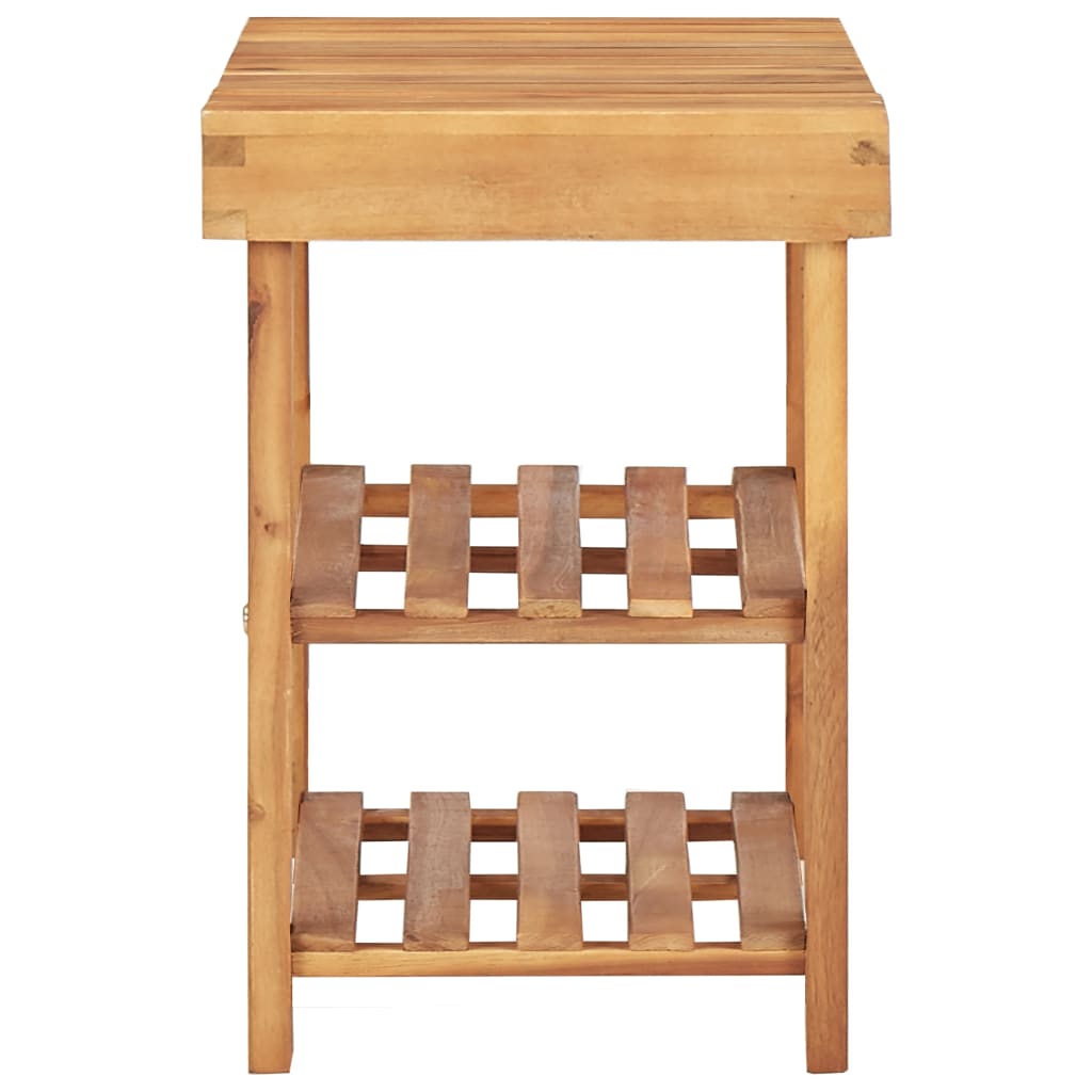 Galleria Design Shoe Rack 50x32x45 cm Solid Acacia Wood