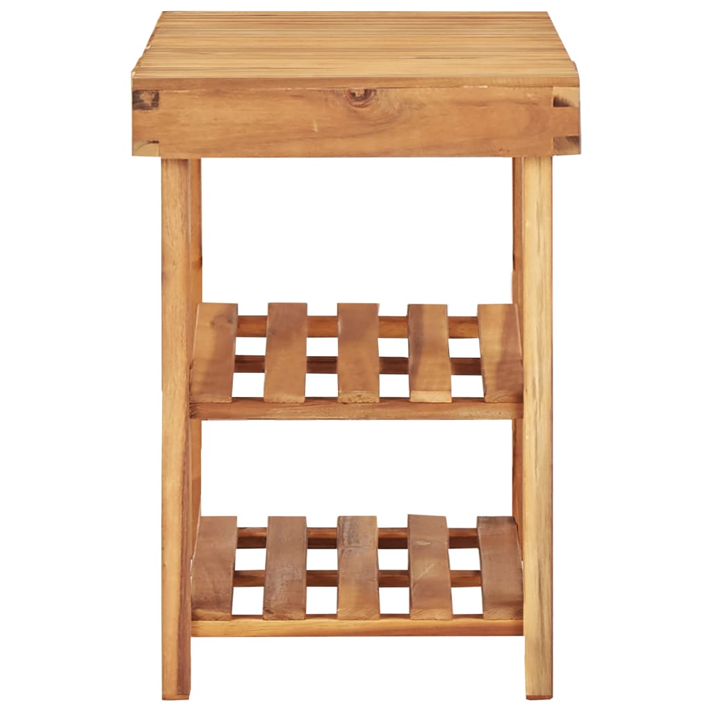 Galleria Design Shoe Rack 90x32x46 cm Solid Acacia Wood