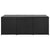 Galleria Design Garden Storage Box Poly Rattan 180x90x70 cm Black