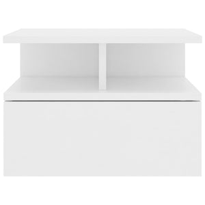 Galleria Design Floating Nightstands 2 pcs White 40x31x27cm Engineered Wood