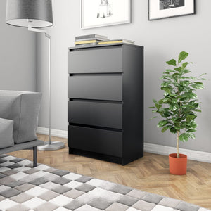 Galleria Design Sideboard Black 60x35x98.5 cm Engineered Wood