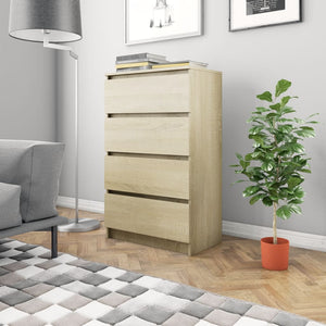 Galleria Design Sideboard Sonoma Oak 60x35x98.5 cm Engineered Wood