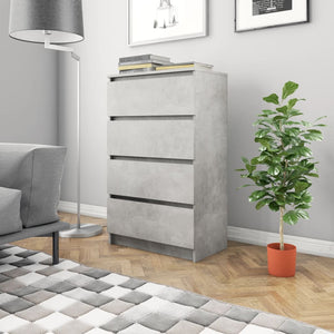 Galleria Design Sideboard Concrete Grey 60x35x98.5 cm Engineered Wood