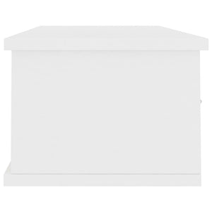 Galleria Design Wall-mounted Drawer Shelf White 88x26x18.5 cm Engineered Wood