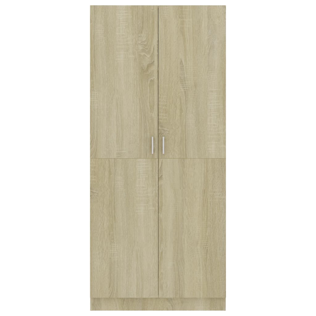 Galleria Design Wardrobe Sonoma Oak 80x52x180 cm Engineered Wood