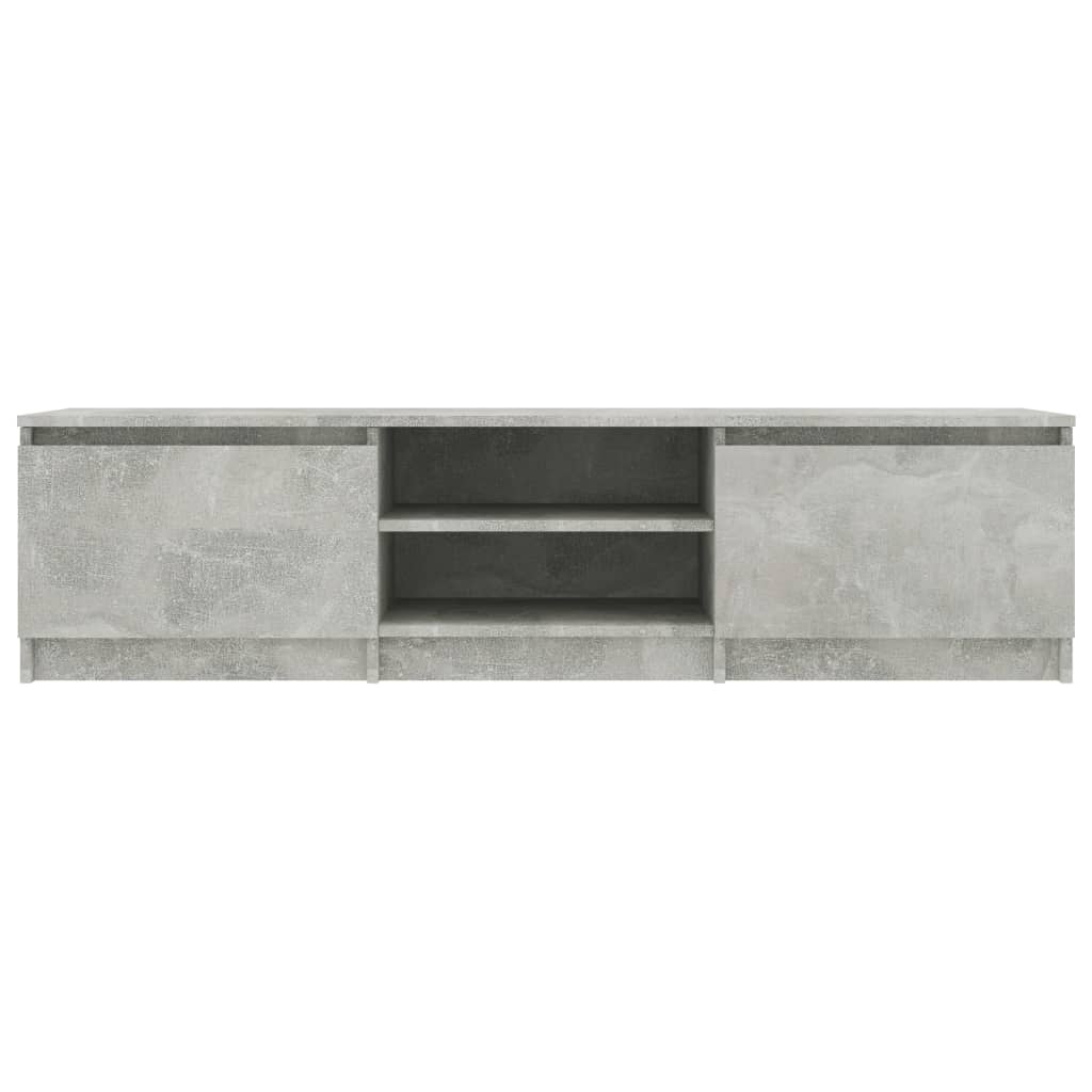 Galleria Design TV Cabinet Concrete Grey 140x40x35.5 cm Engineered Wood