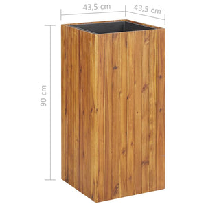 Galleria Design Garden Raised Bed 43.5x43.5x90 cm Solid Acacia Wood