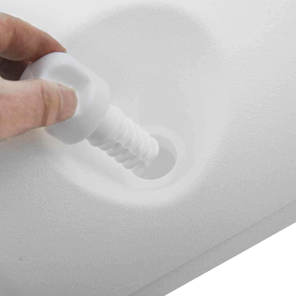 Galleria Design Gazebo Weights 4 pcs PE White