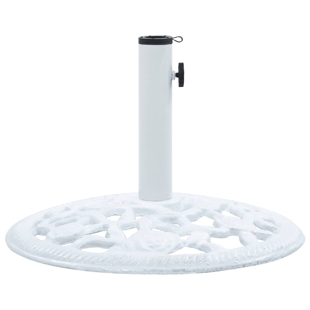 Galleria Design Umbrella Base White 12 kg 48 cm Cast Iron