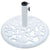 Galleria Design Umbrella Base White 12 kg 48 cm Cast Iron