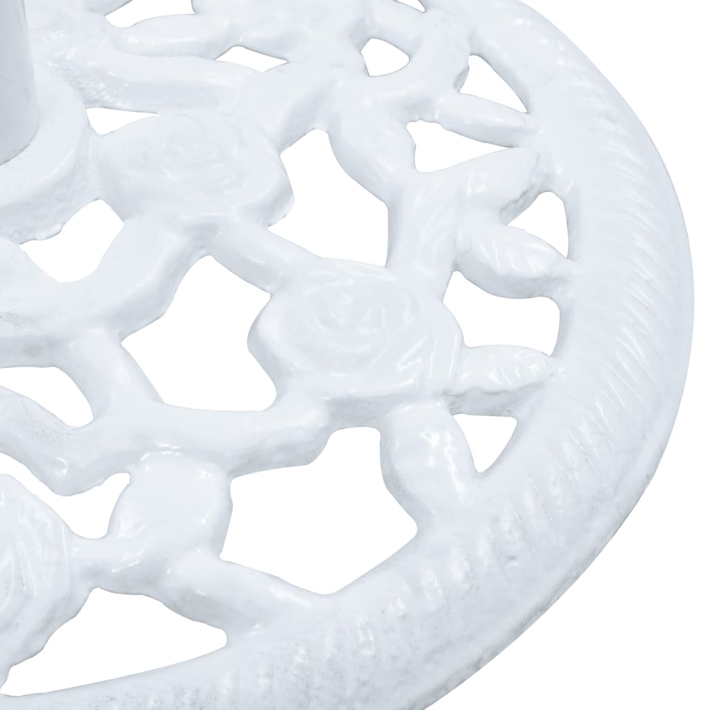 Galleria Design Umbrella Base White 12 kg 48 cm Cast Iron