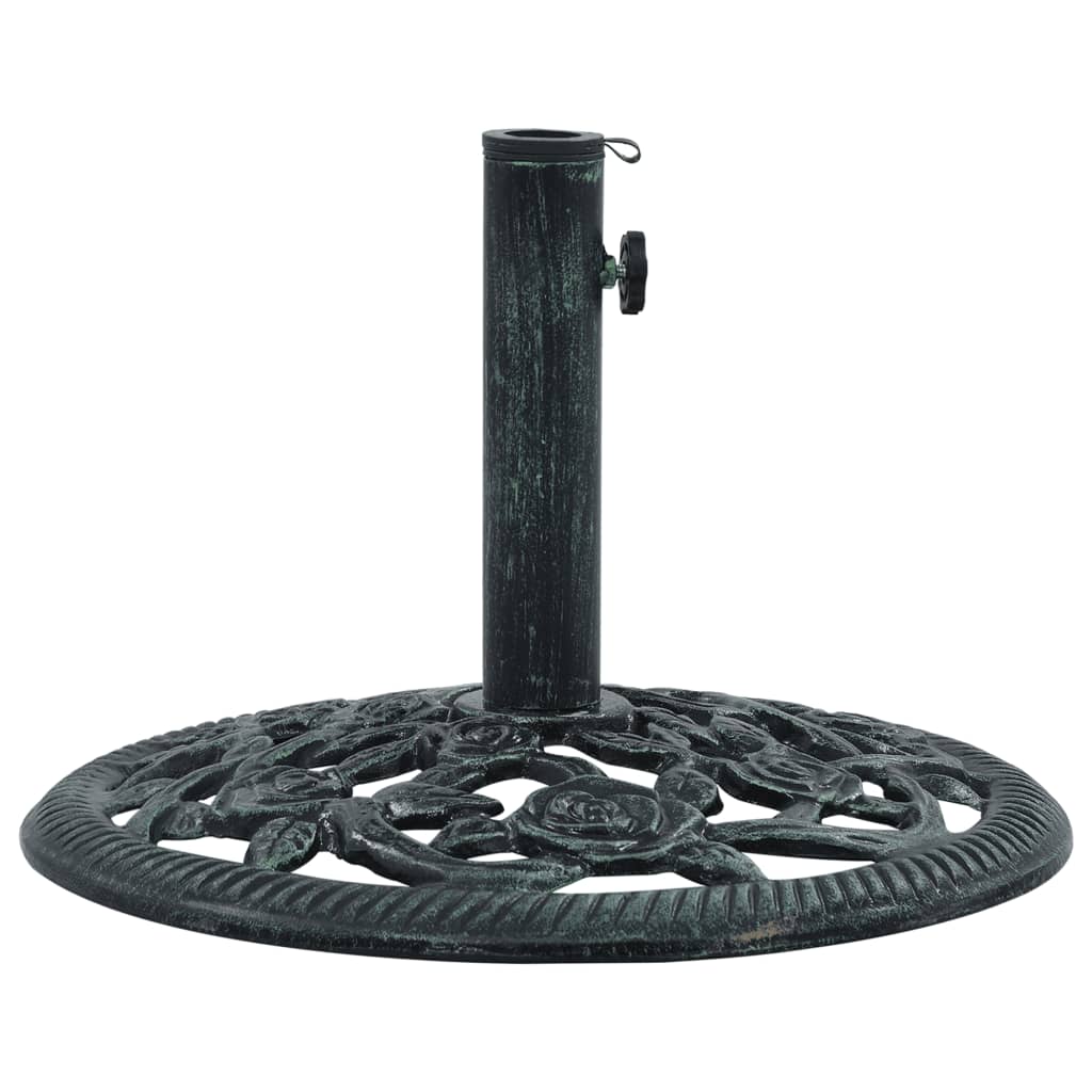 Galleria Design Umbrella Base Green 9 kg 40 cm Cast Iron