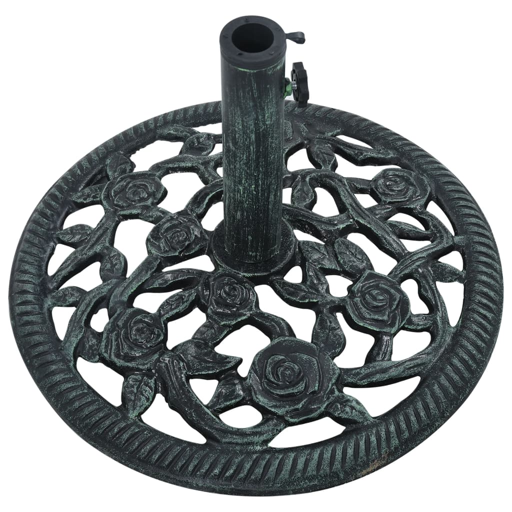 Galleria Design Umbrella Base Green 9 kg 40 cm Cast Iron