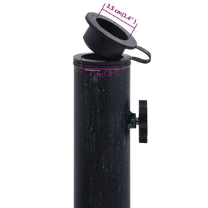 Galleria Design Umbrella Base Green 9 kg 40 cm Cast Iron