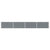 Galleria Design Garden Raised Bed Galvanised Steel 320x40x45 cm Grey