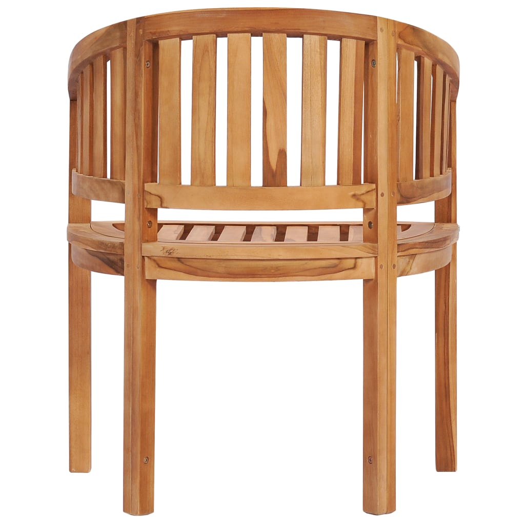 Galleria Design Banana Chairs 2 pcs Solid Teak Wood