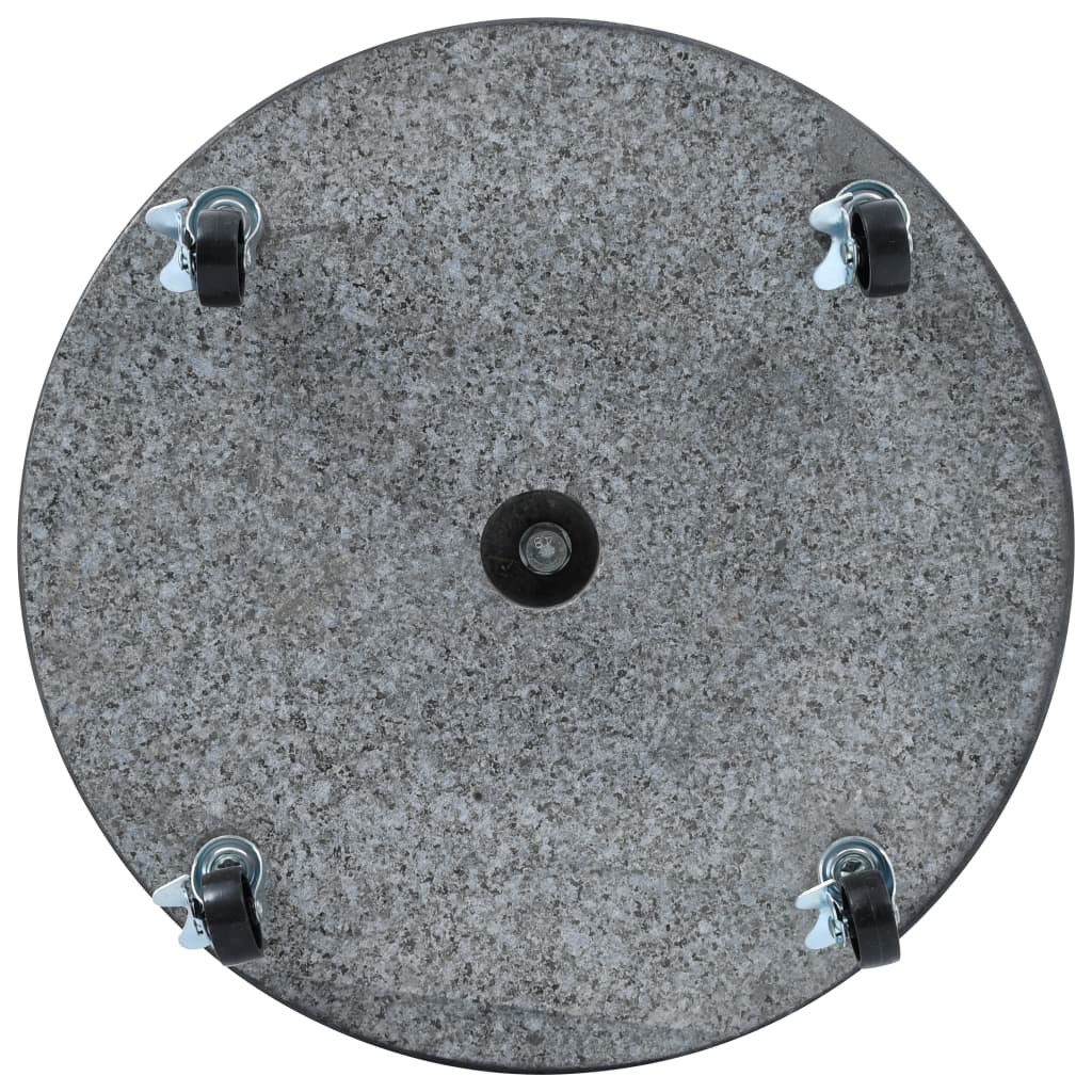 Galleria Design Parasol Base Granite 30 kg Round Black