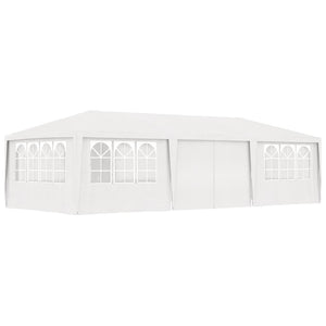 Galleria Design Professional Party Tent with Side Walls 4x9 m White 90 g/m?