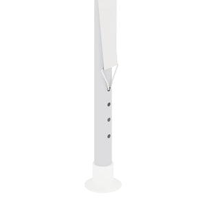 Galleria Design Professional Party Tent with Side Walls 4x9 m White 90 g/m?