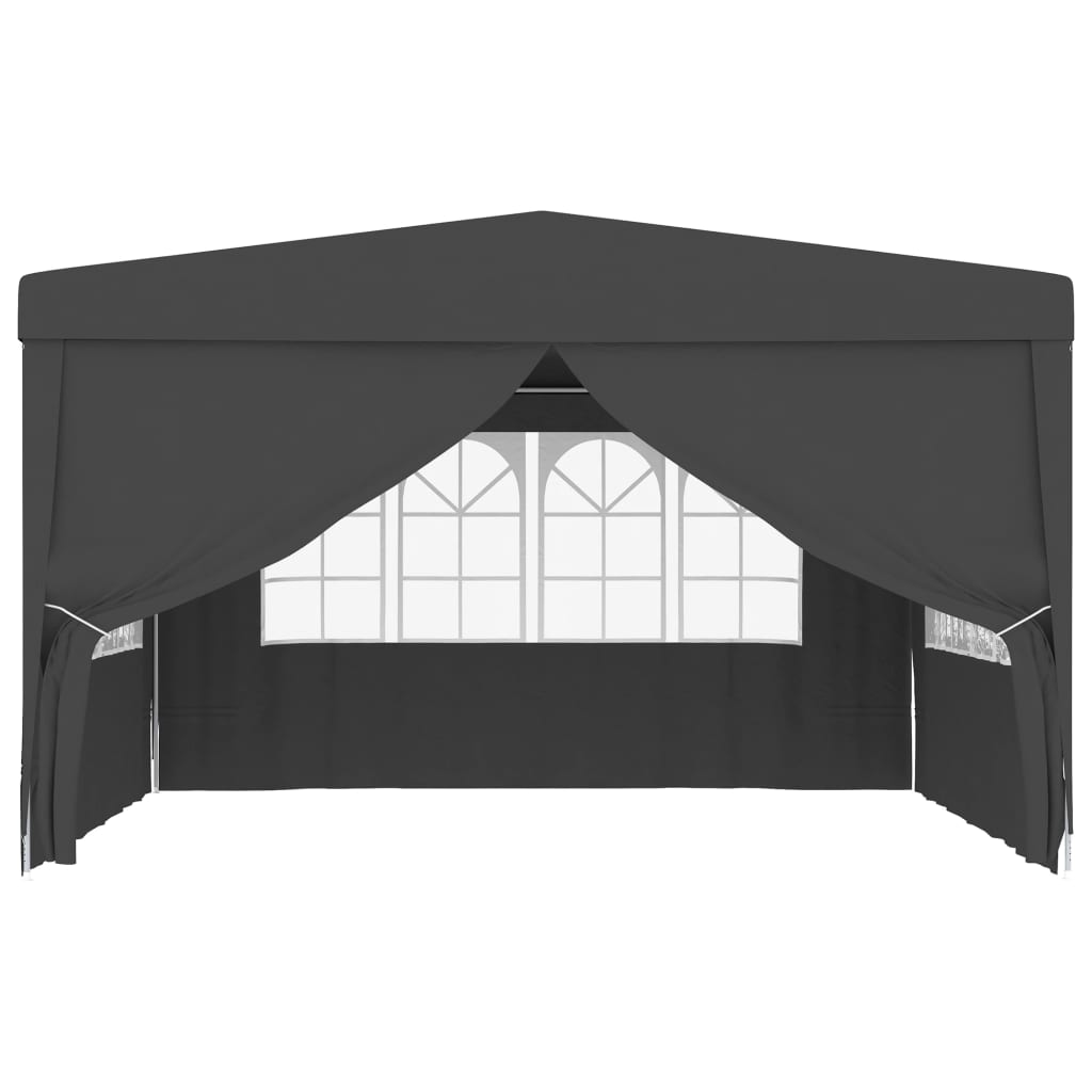 Galleria Design Professional Party Tent with Side Walls 4x4 m Anthracite 90 g/m?