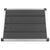 Galleria Design Outdoor Shower Tray WPC Stainless Steel 80x62 cm Grey