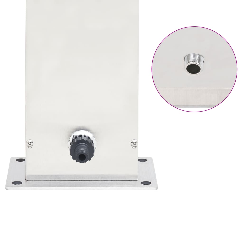 Galleria Design Garden Shower Faucet 110 cm Stainless Steel