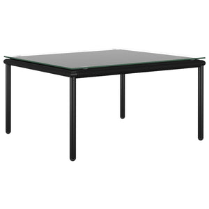 Galleria Design 8 Piece Garden Lounge Set with Cushions Black PVC