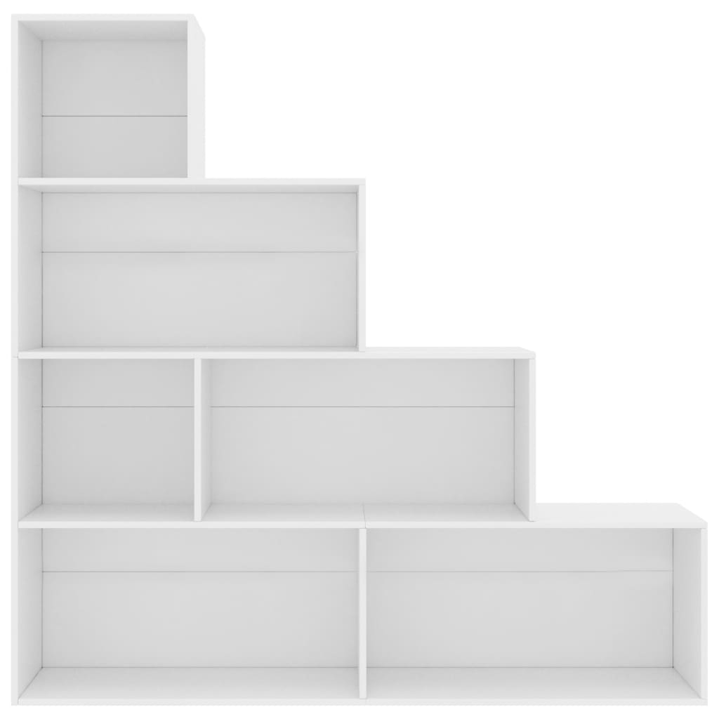 Galleria Design Book Cabinet/Room Divider White 155x24x160 cm Engineered Wood