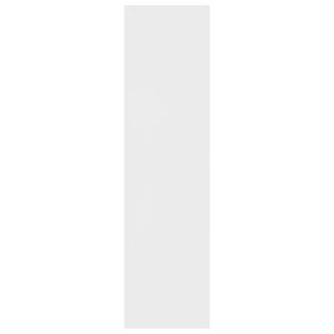 Galleria Design Book Cabinet/Room Divider White 155x24x160 cm Engineered Wood
