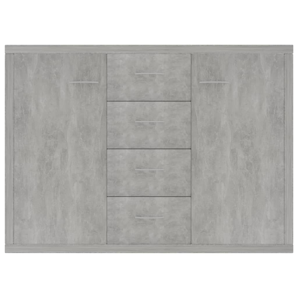 Galleria Design Sideboard Concrete Grey 88x30x65 cm Engineered Wood