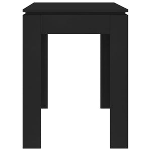 Galleria Design Dining Table Black 120x60x76 cm Engineered Wood