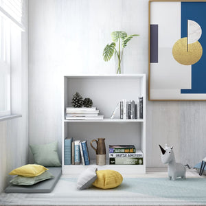 Galleria Design Bookshelf White 60x24x76 cm Engineered Wood