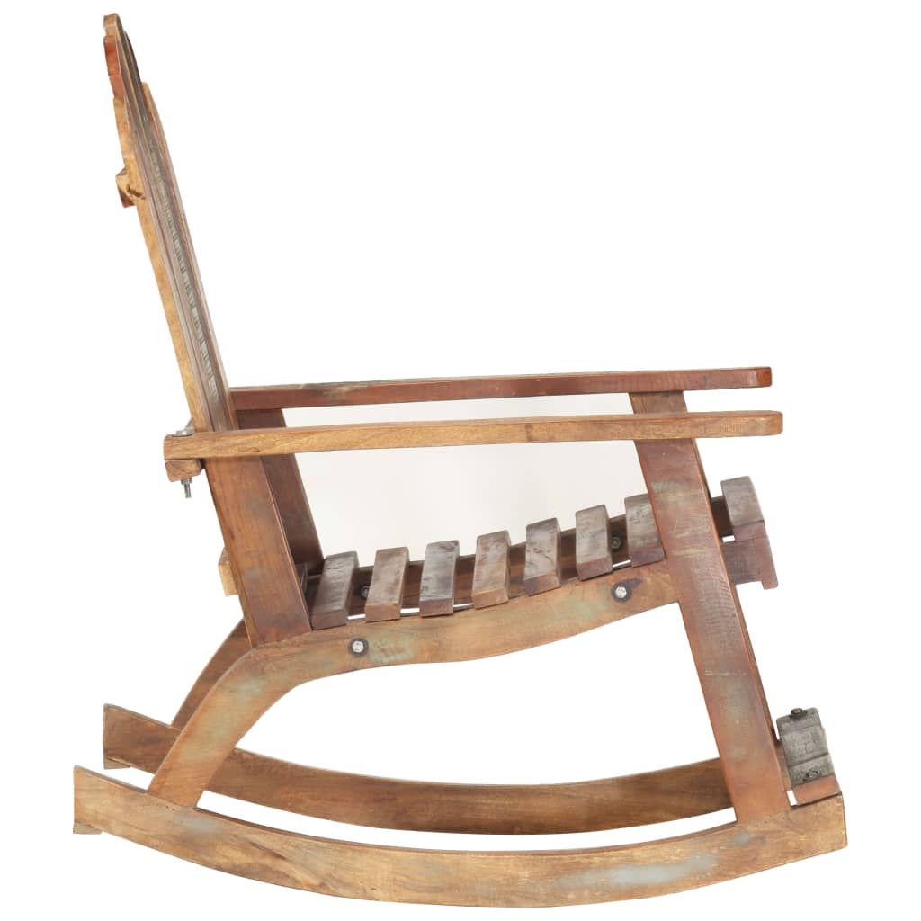Galleria Design Garden Rocking Chair Solid Reclaimed Wood