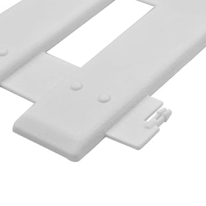 Galleria Design Lawn Edgings 25 pcs White 10 m PP