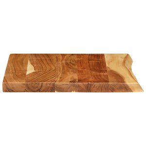 Galleria Design Bathroom Vanity Top Solid Acacia Wood 58x52x3.8 cm